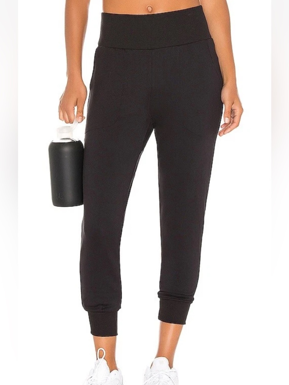 Nike Flow Hyper Pocket 7/8 Yoga Pants Black XS